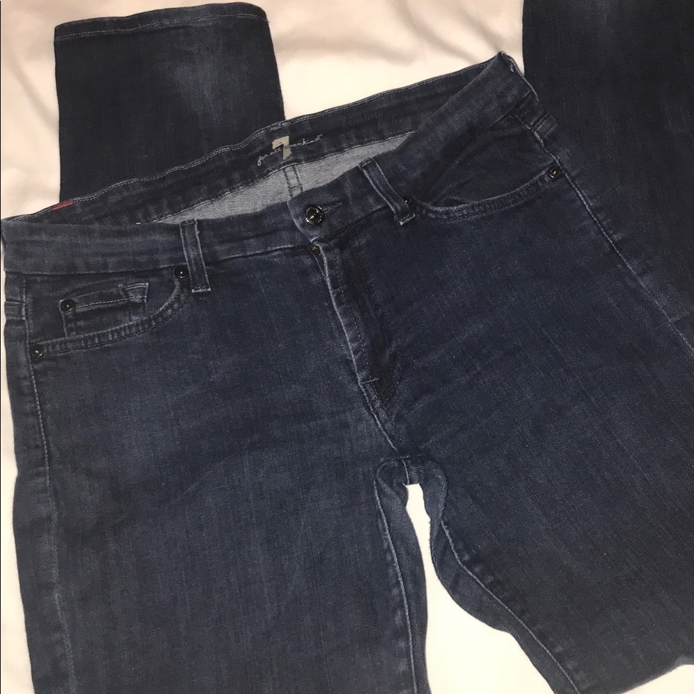 7 For All Mankind straight leg jeans